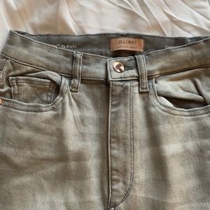 Crissy Cropped DL1961 Grey Skinny Jeans